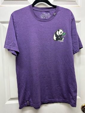 LRG Purple Panda Graphic Tee Core Collection/Seven Skate Series
